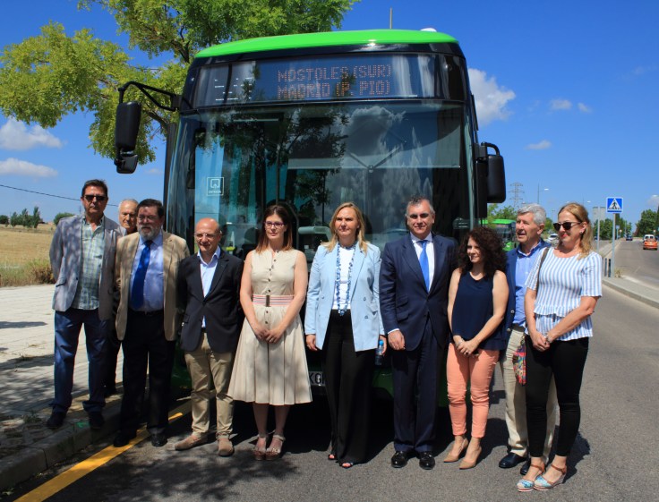 Visitamos la nueva línea 524 (Móstoles Sur – Madrid (Príncipe Pío ...